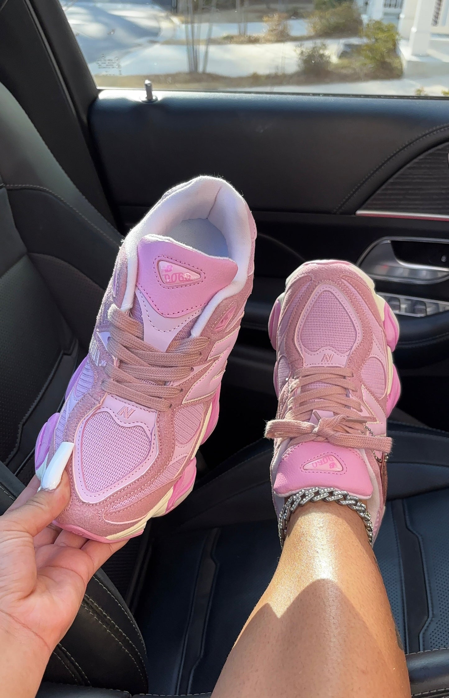 barbie pink nb sneakers