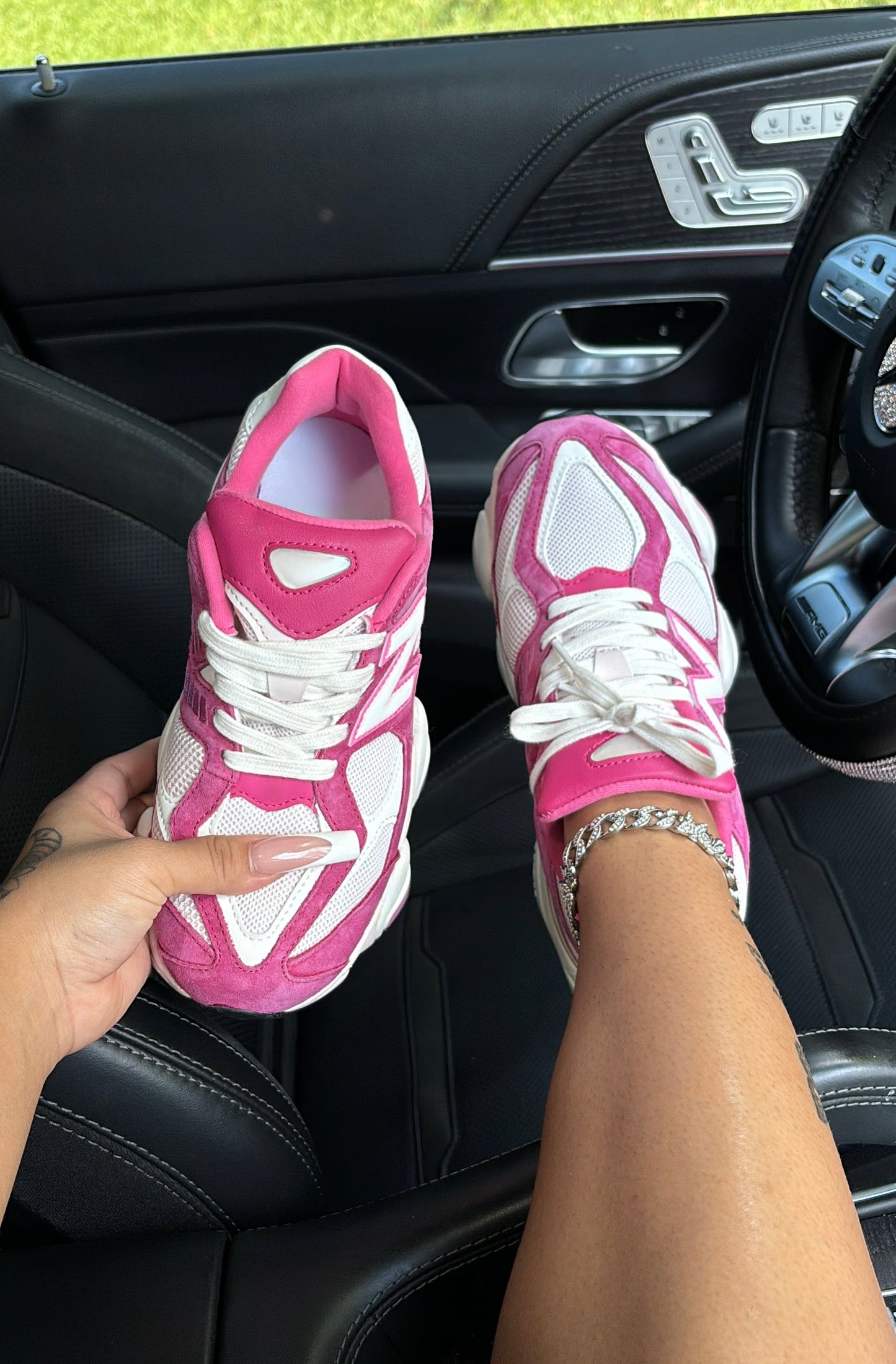 nb sneakers (rose)