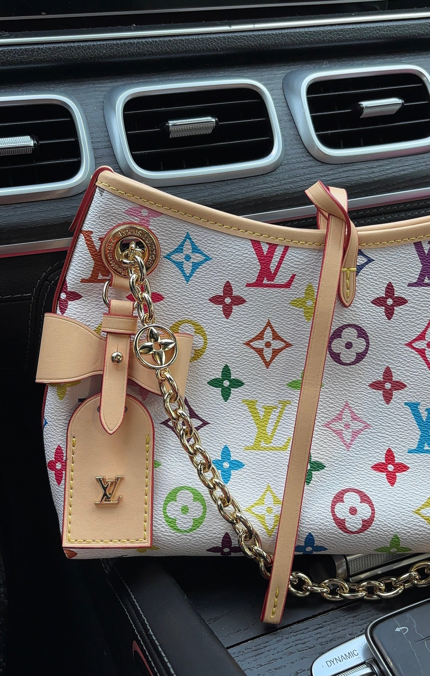 monogram lv chain purse