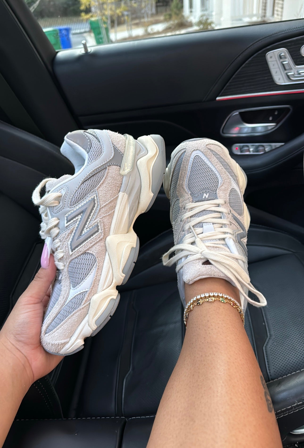 light gray nb sneakers