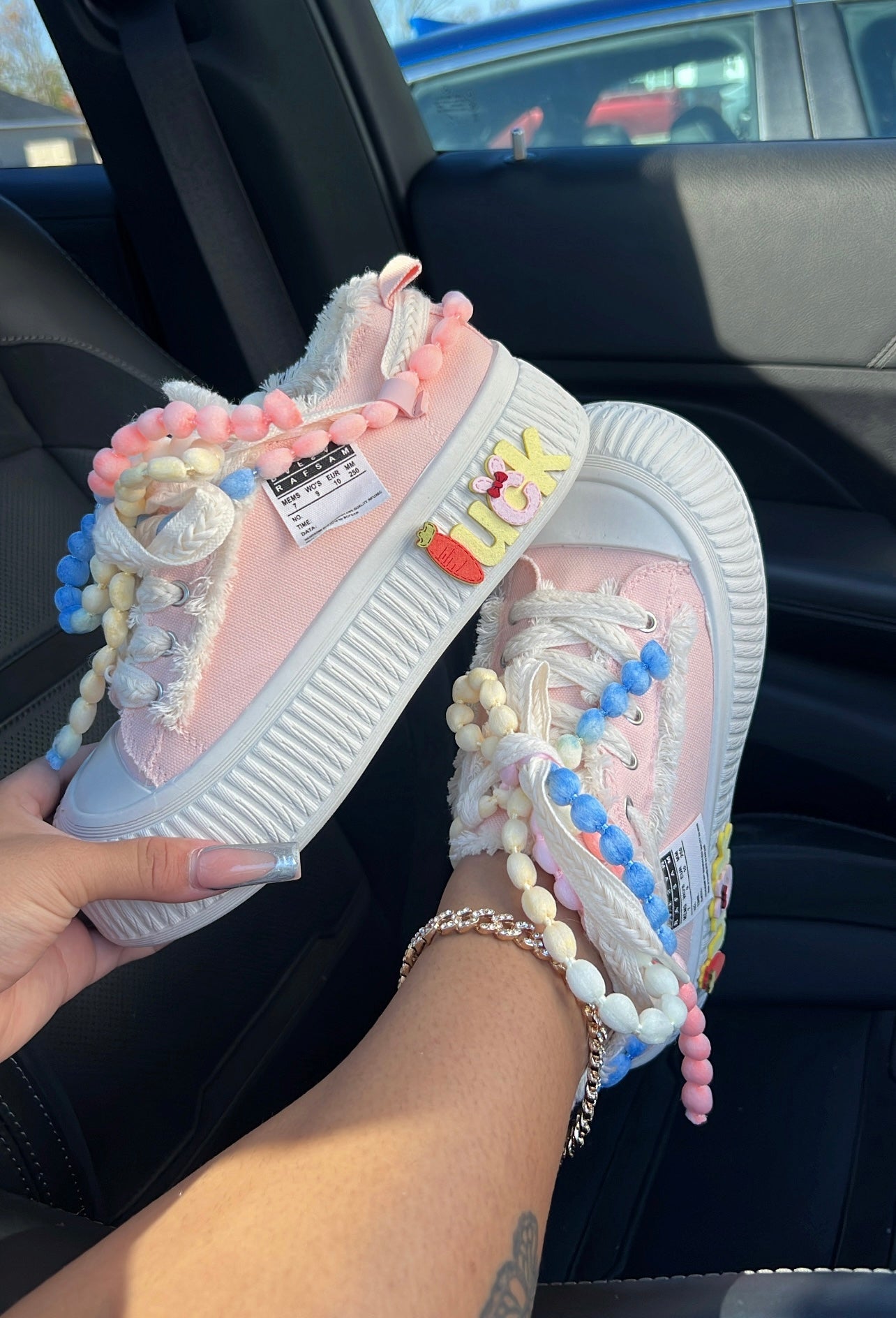 luck platform sneakers