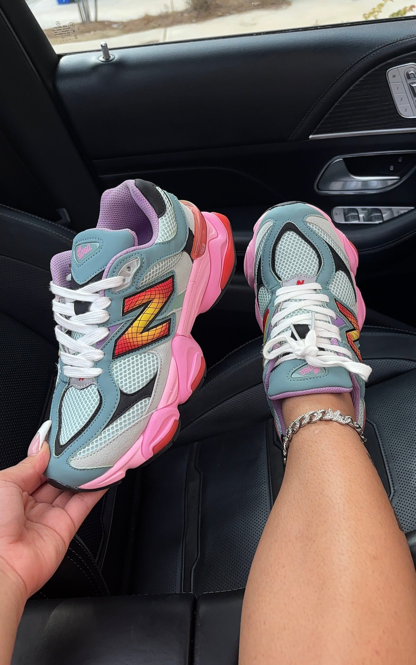 colorful nb sneakers