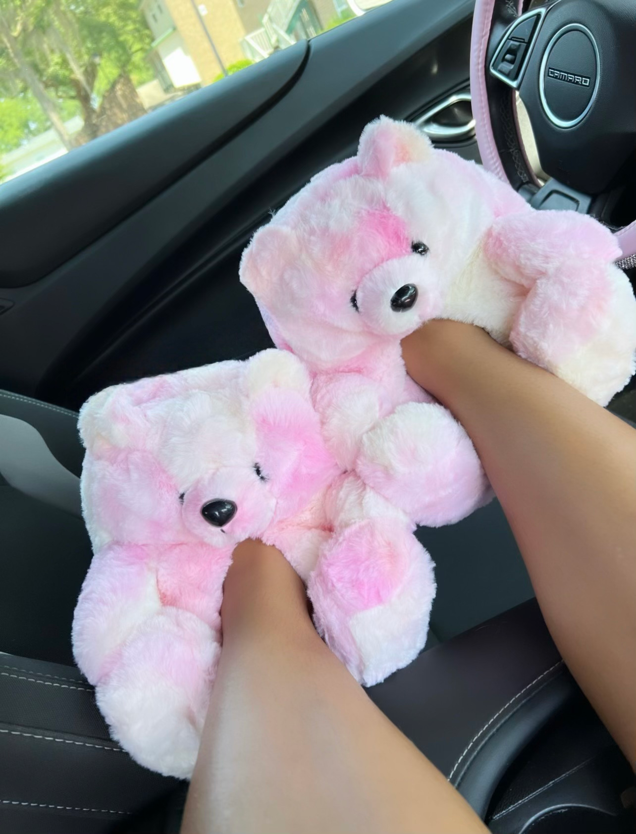 teddy slippers