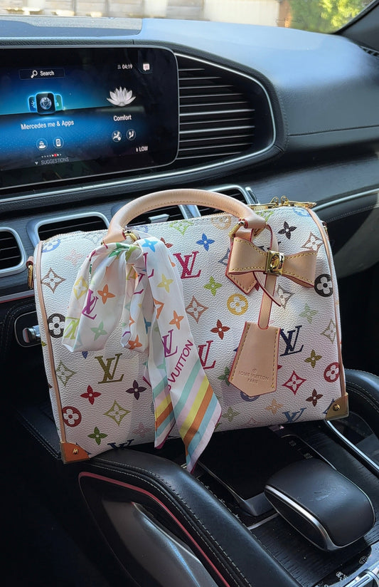 multicolor monogram speedy