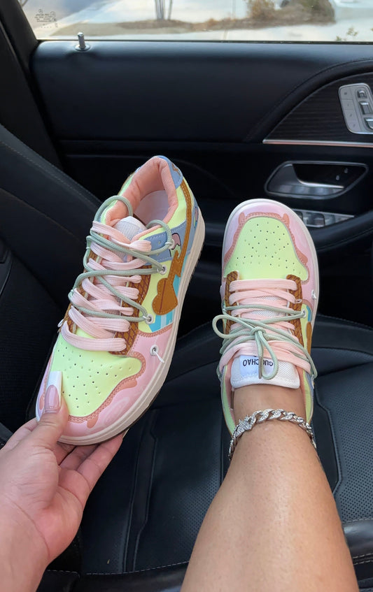 milkshake sneakers