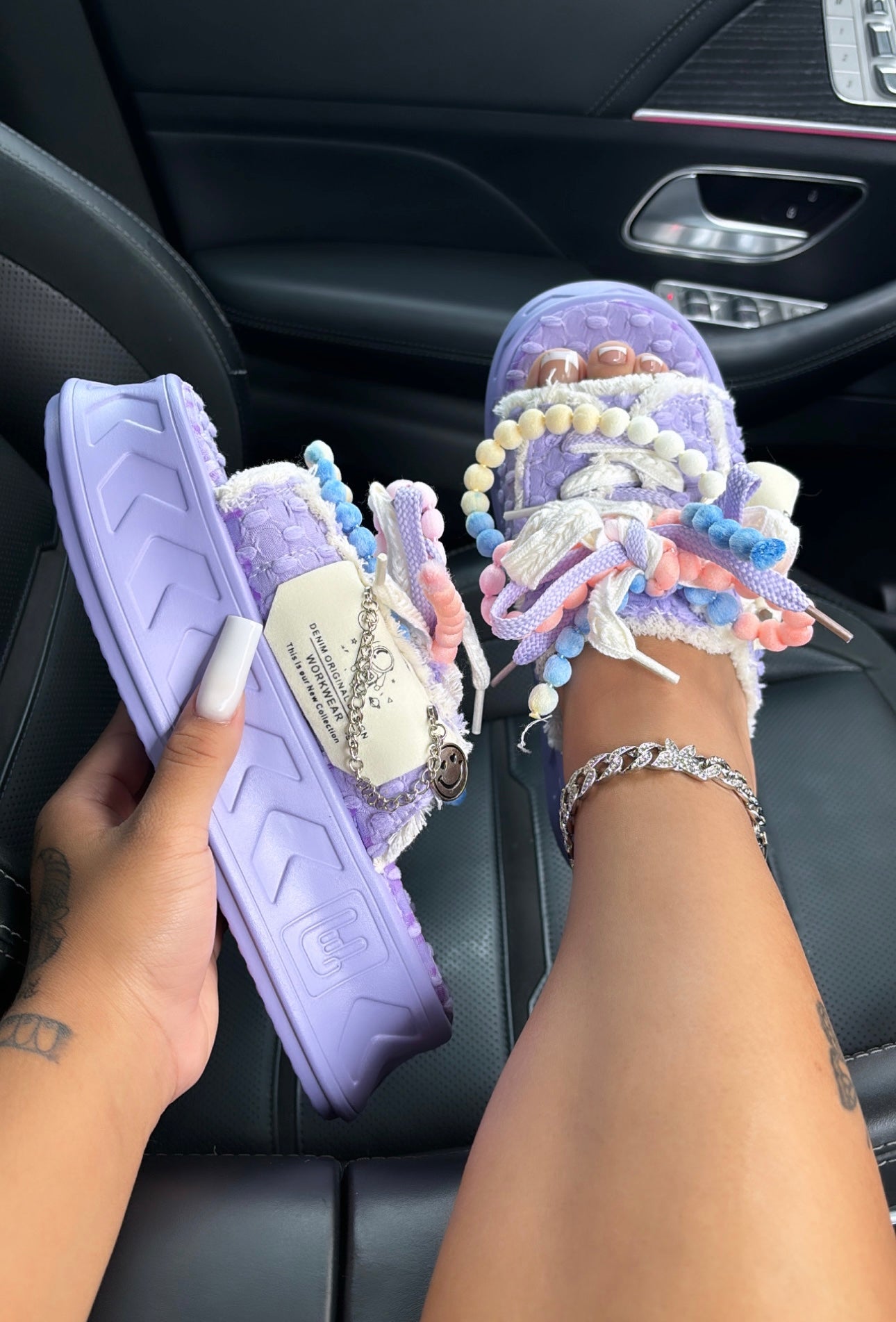 yarn colorful platforms