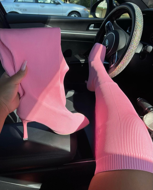 over the knee heels