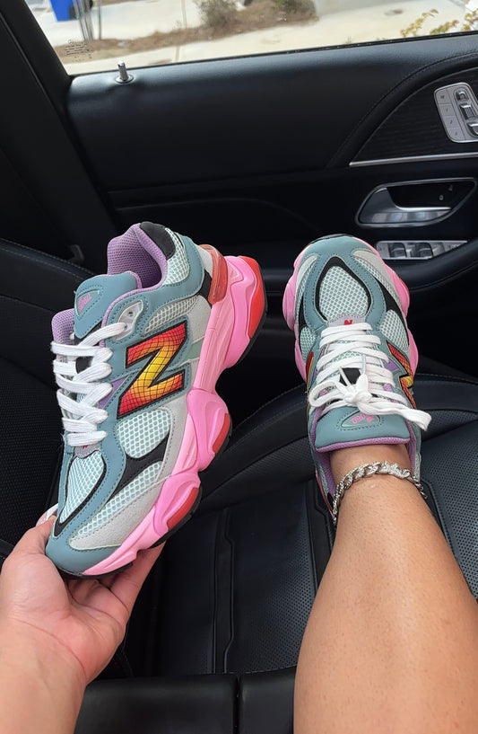 colorful nb sneakers