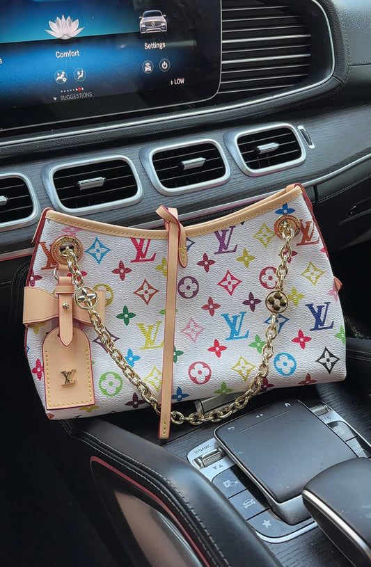 monogram lv chain purse