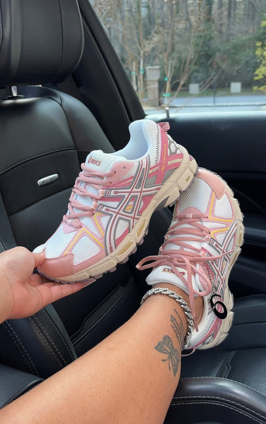 pink asics sneakers