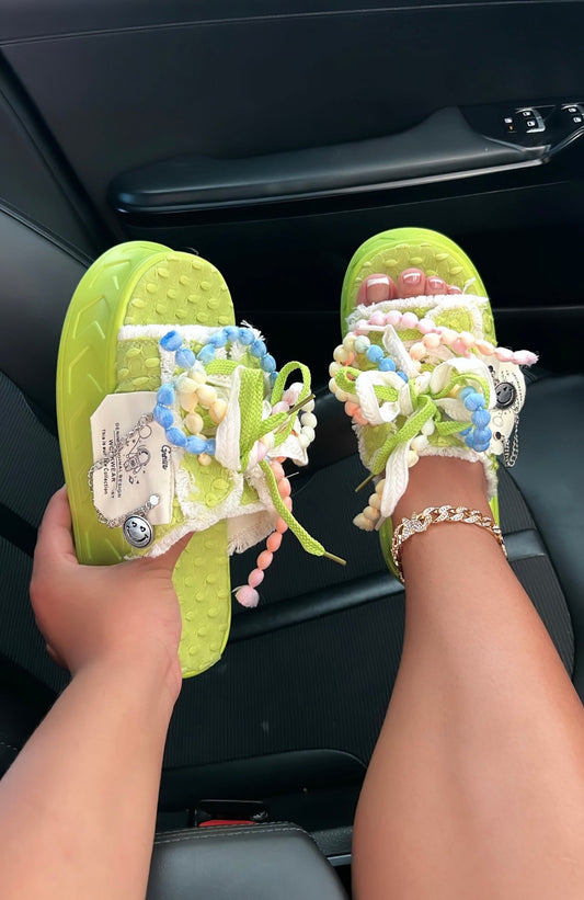 yarn colorful platforms
