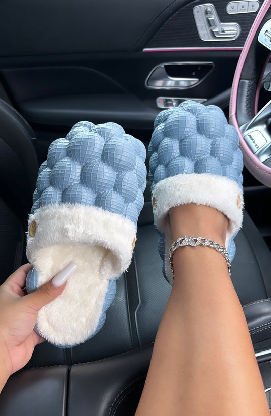 fur bubble slides